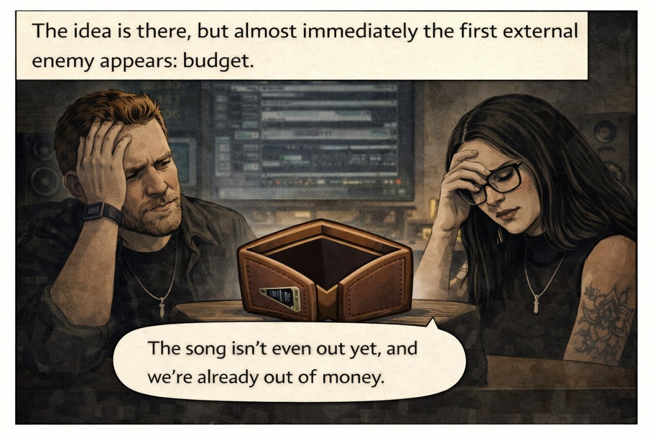 Mind Games Release Battle comic panel 5