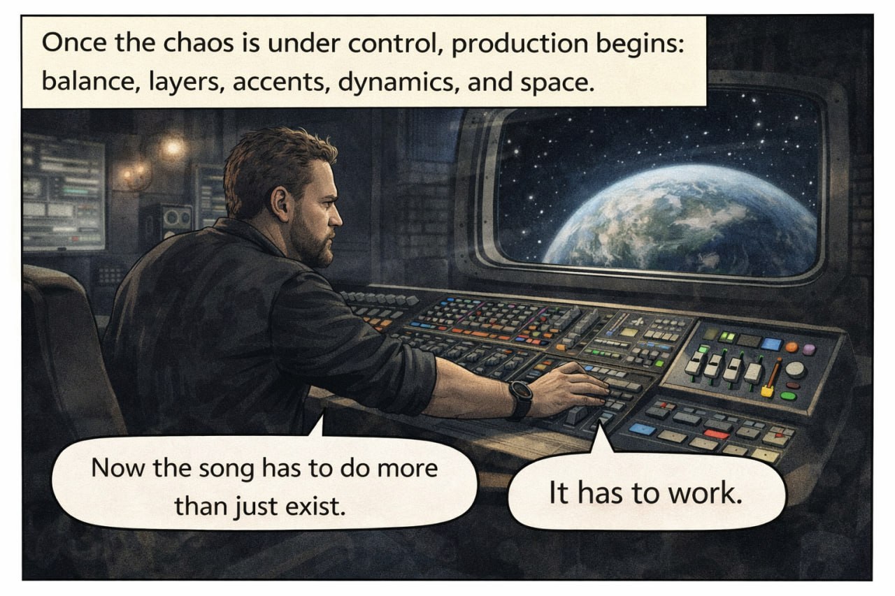 Mind Games Release Battle comic panel 8